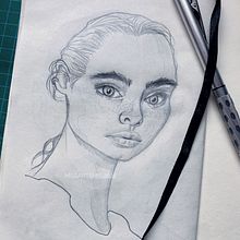 Mi proyecto del curso: Sketchbook de retrato: explora el rostro humano. Sketching, Drawing, Portrait Drawing, Artistic Drawing, and Sketchbook project by Danielita Benitez - 06.24.2022