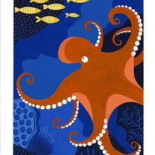 Mein Kursprojekt: Tierwelten-Malerei mit Gouache. Un progetto di Illustrazione tradizionale, Belle arti, Pittura e Pittura gouache di Kirsten - 25.06.2022