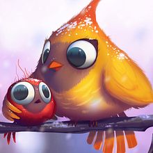 Lynx & Birds - Art Direction - Blue Zoo Animation. Art Direction, and Concept Art project by Francesco Mazza - 06.25.2022