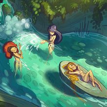 Pantalica. Traditional illustration, and Art Direction project by Francesco Mazza - 06.25.2022