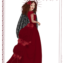 Empress Freya Royal Core Design. Costume Design project by Lili K - 06.08.2022