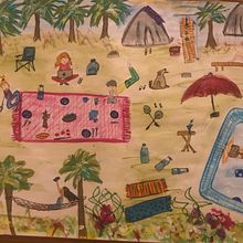 My project for course: Exploratory Sketchbook: Find Your Drawing Style. Traditional illustration, Sketching, Creativit, Drawing, Watercolor Painting, Sketchbook, and Gouache Painting project by aslijo - 06.25.2022