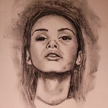 Mijn project van de cursus: Artistiek portretteren met houtskool: sferen creëren. Ilustração tradicional, Artes plásticas, Desenho, Desenho de retrato, Desenho realista, e Desenho artístico projeto de a.vanbugnum - 01.03.2022