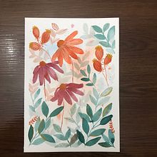 Mi proyecto del curso: Acuarela floral: conecta con la naturaleza. Un progetto di Illustrazione tradizionale, Pittura, Pittura ad acquerello e Illustrazione botanica di marylo2380 - 25.06.2022