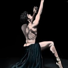 Male Dancer . Traditional illustration project by Antonio Vilches Serra - 06.26.2022