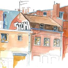 Mieux comprendre la composition en peinture. Pencil Drawing, Watercolor Painting, Sketchbook, and Education project by allaisrabeuxpatricia - 06.26.2022