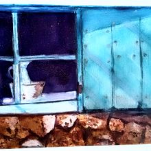 Mi proyecto del curso: El arte de la acuarela: pinta tu visión del mundo . Una cabaña abandonada.. Ilustração tradicional, Artes plásticas, Pintura em aquarela, e Pintura projeto de Alicia Ibaceta Fernández - 22.06.2022