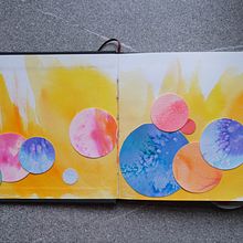 My project for course: Creative Watercolor Sketching for Beginners. Un progetto di Illustrazione tradizionale, Bozzetti, Creatività, Disegno, Pittura ad acquerello e Sketchbook di Denise DESENEPART - 26.06.2022