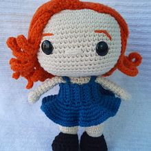 EMMA. Projekt z dziedziny Sz, dełkowanie, Amigurumi i Projektowanie postaci użytkownika Carol dots - 26.06.2022