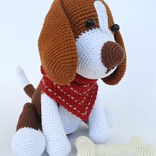 DOGGY. Projekt z dziedziny Sz, dełkowanie i Amigurumi użytkownika Carol dots - 26.06.2022