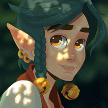 Retrato de personaje . Traditional illustration, and Character Design project by Samantha Martínez - 06.26.2022