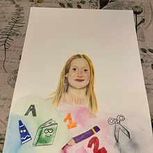 Profesora de infantil. Un progetto di Illustrazione tradizionale e Belle arti di Zaira Marti - 15.06.2022