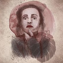My project for course: Illustrated Portraits with Procreate. Traditional illustration, Vector Illustration, Digital Illustration, and Portrait Drawing project by Kriszti Szabó - 06.27.2022