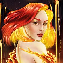 Mi proyecto del curso: Retratos digitales de fantasía con Photoshop. Ilustração tradicional, Desenho, Ilustração digital, Desenho de retrato, Desenho digital, e Pintura digital projeto de Andrés Felipe García Muñoz - 26.06.2022