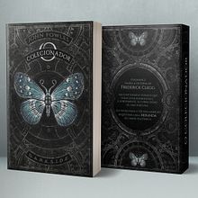 Capa de Livro - O Colecionador. Een project van  Ontwerp, Redactioneel ontwerp, T, pografie y Digitale illustratie van Natalia Almeida - 26.09.2020