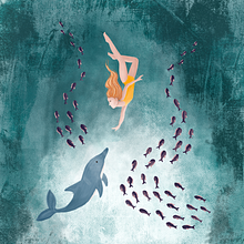 Mijn project van de cursus: Levendige portretten: illustratie en animatie met Photoshop. Traditional illustration, Animation, Drawing, Portrait Drawing, Digital Drawing, and Animated Illustration project by Hannah Overeem - 06.27.2022