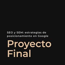 Mi proyecto del curso: SEO y SEM: estrategias de posicionamiento en Google. Un progetto di Marketing, Social media, Marketing digitale, Mobile marketing, Content marketing, Growth Marketing, SEO e SEM di Agustín Zaya - 25.06.2022