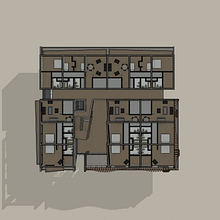 Mi proyecto del curso: Modelado de edificios paramétricos con Revit (realizado por Diego Siles). 3D, Arquitetura, Arquitetura de interiores, Modelagem 3D, Arquitetura digital, e Visualização arquitetônica projeto de Diego Siles - 28.06.2022