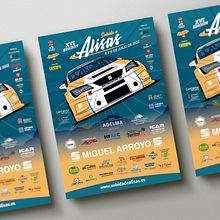 Cartel XVI Subida a Alisas. Projekt z dziedziny Design, Trad, c, jna ilustracja,  Projektowanie plakatów, W i darzenia użytkownika Juan Carlos García Vegas - 27.06.2022