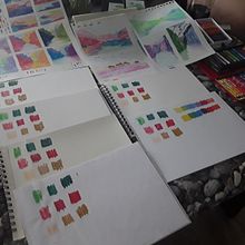 Mijn project van de cursus: Landschappen met pastels: speel met licht . % Tjakkelina Vrijhof-Kruit tarafından hazırlanan Geleneksel illüstras, on, Güzel sanatlar, Kalem Çizimi, Çizim, Ve Sanatsal Çizim projesi - 06.28.2022