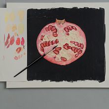 My project for course: Botanical Watercolor: Illustrating Art and Science. Un projet de Illustration traditionnelle, Beaux Arts, Peinture, Dessin, Aquarelle et Illustration botanique de Julia Trickey - 28.06.2022