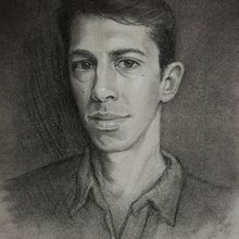 My project for course: Realistic Portraits Using Charcoal. Traditional illustration, Fine Arts, Drawing, Portrait Drawing, and Realistic Drawing project by mdzaharchuk - 06.28.2022