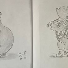 Mi proyecto del curso: Dibujo a lápiz de animales realistas para cuentos. Projekt z dziedziny Projektowanie postaci, R, sunek ołówkiem,  R, sunek i Ilustracje dla dzieci użytkownika Diego O. - 28.06.2022