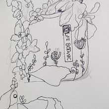 My project for course: Illustrated Diary: Fill Your Sketchbook with Experiences. Traditional illustration, Sketching, Drawing, Sketchbook & Ink Illustration project by Sindy Cambridge - 06.29.2022