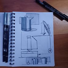Mi proyecto del curso: Introducción al sketching para diseño de producto . % Camila Pezoa Fuentes tarafından hazırlanan Tasarım, Eskiz çizimi, Ve Eskiz defteri projesi - 06.29.2022