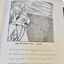 My project for course: Illustrated Diary: Fill Your Sketchbook with Experiences. Un progetto di Illustrazione tradizionale, Bozzetti, Disegno, Sketchbook e Illustrazione con inchiostro di staciakelly - 28.06.2022