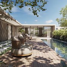 Archviz project for a house Ein Projekt aus dem Bereich 3D und Architektur von Rafael Vieira - 29.06.2022