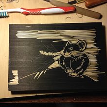 Woodcut and Linocut Block Prints. Un proyecto de Ilustración tradicional y Diseño de personajes de James Schulz - 29.06.2022