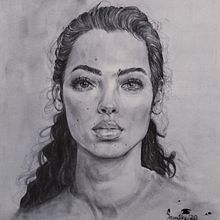 Pencil Portrait with different techniques . Un progetto di Disegno di ritratti di Sayantika Dey - 29.06.2022