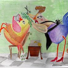 Mi proyecto del curso: Ilustración narrativa infantil con técnicas mixtas. Traditional illustration, Collage, Pencil Drawing, Children's Illustration, Narrative, Gouache Painting, and Picturebook project by mlorenacarraza - 06.29.2022