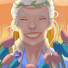 Mi proyecto del curso: Retratos digitales: dibuja personajes femeninos con luz natural. Projekt z dziedziny Projektowanie postaci, Ilustracja c i frowa użytkownika Borja Villar Gómez - 29.06.2022