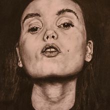 My project for course: Artistic Charcoal Portraiture: Creating Atmosphere. Traditional illustration, Fine Arts, Drawing, Portrait Drawing, Realistic Drawing, and Artistic Drawing project by Eric Brown - 06.24.2022