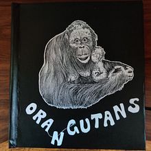 My project for course: Pop-Up Book Creation on Orangutans. Artesanato, Design editorial, Papercraft, Encadernação, Criatividade para crianças, Ilustração tradicional, Design, e Álbum ilustrado projeto de RASHMI KAPOOR - 30.06.2022