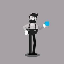 Mi proyecto del curso: Animación y diseño de personajes en After Effects. Motion Graphics, Animation, Character Design, Character Animation, and 2D Animation project by erick0nt - 06.24.2022