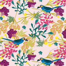 Patrones de repetición para diseño textil . Un progetto di Illustrazione tradizionale, Design, Pattern design, Stampa tessile, Pittura acrilica, Stampa, Pittura gouache, Disegno con matite colorate, Illustrazione botanica e Illustrazione naturalistica di Ma Jime Vera Berón - 27.06.2022