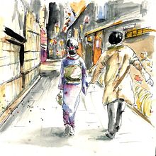 Mój projekt z kursu: Szkic artystyczny w akwareli: odważ się wyrazić swoje pomysły. Traditional illustration, Sketching, Creativit, Drawing, Watercolor Painting, and Sketchbook project by Joanna Zakrzewska - 06.30.2022
