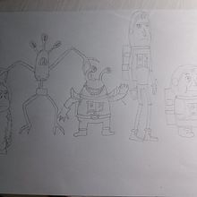 Mi proyecto del curso: Introducción al diseño de personajes para animación y videojuegos. Projekt z dziedziny Trad, c, jna ilustracja,  Animacja, Projektowanie postaci, Gr, komputerowe, Projektowanie gier komputerow i ch użytkownika Alejandro Sánchez Dulce - 30.06.2022