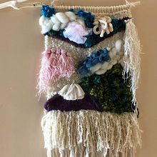 Mon projet du cours : Techniques de tissage manuel pour débutants. Un progetto di Artigianato, Interior Design, Fiber Art, Tessitura e Textile Design di sylvieamoisan - 26.06.2022