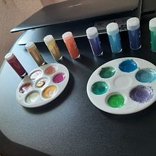 Mi proyecto del curso: Elaboración de acuarelas artesanales. Artesanato, Artes plásticas, Pintura, Pintura em aquarela, DIY, e Teoria da cor projeto de Gabriela García Guevara - 30.06.2022