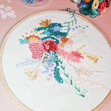 Mi proyecto del curso: Técnicas avanzadas de bordado: puntadas y composiciones con volumen. Embroider, and Textile Design project by Mariana Cautter - 07.01.2022