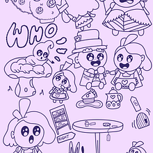 Mi proyecto del curso: Ilustración de una historia con estilo kawaii . Ilustrație tradițională, Design de caractere, Ilustrație digitală și Manga de Joseline Morales - 07.01.2022