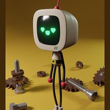 Mi proyecto del curso: Introducción al diseño y modelado 3D con Blender. Un proyecto de Motion Graphics, Diseño de personajes, Diseño de producto y Modelado 3D de Germán Pantiga - 30.06.2022