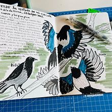 Mi proyecto del curso: Diario ilustrado: una práctica diaria y consciente. Fine Arts, Sketching, Creativit, Drawing, and Sketchbook project by Patricia Munzi - 07.01.2022