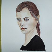 Mi proyecto del curso: Retrato en acuarela a partir de una fotografía. Traditional illustration, Watercolor Painting, and Portrait Drawing project by Luz Etcheberry - 07.01.2022
