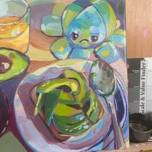 My project for course: Contemporary Oil Painting Techniques Ein Projekt aus dem Bereich Bildende Künste, Malerei und Ölmalerei von nvlawlor - 01.07.2022