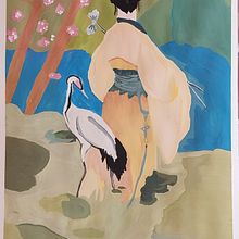 Mi proyecto del curso: Introducción al gouache: viaje cromático a Japón. Traditional illustration, Fine Arts, Painting, and Gouache Painting project by Adriana Resendiz López - 07.01.2022